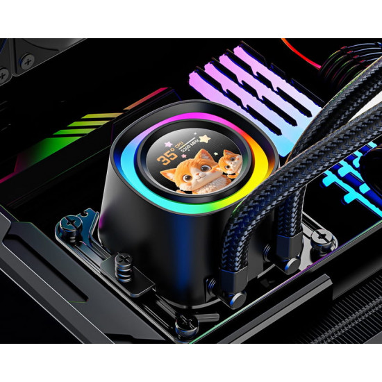 Система водяного охолодження ID-Cooling FX360 LCD PE