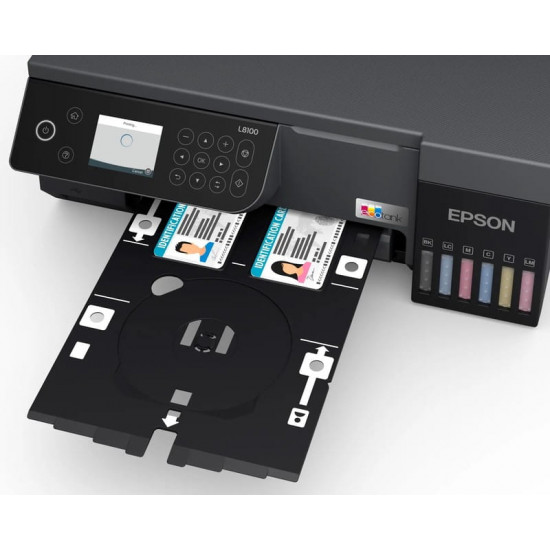Багатофункціональний пристрій А4 кол. Epson EcoTank L8100 Wi-Fi (C11CK94401)