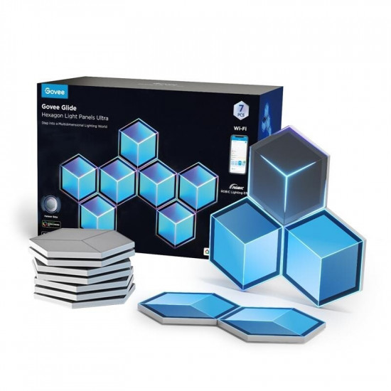 Набір настінних світильників Govee Glide Hexagon Light 72W H606AC81