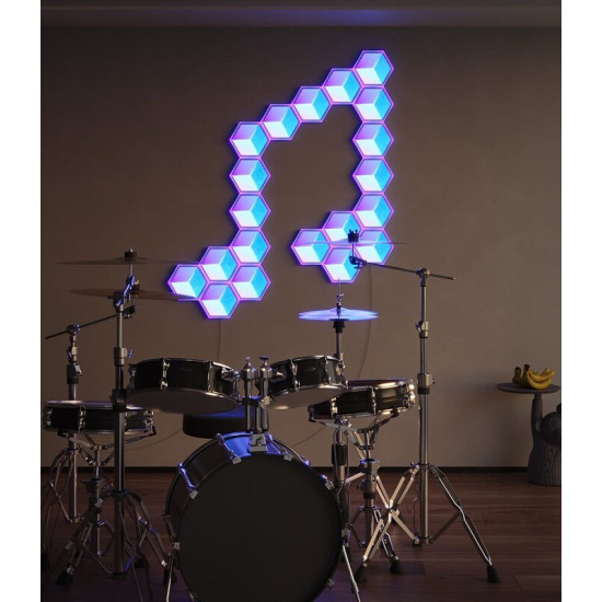 Набір настінних світильників Govee Glide Hexagon Light 72W H606AC81