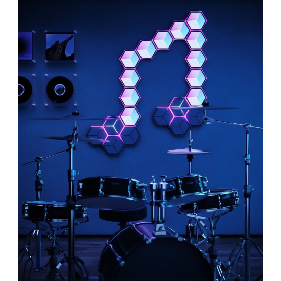 Набір настінних світильників Govee Glide Hexagon Light 72W H606AC81