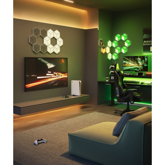 Набір настінних світильників Govee Glide Hexagon Light 72W H606AC81