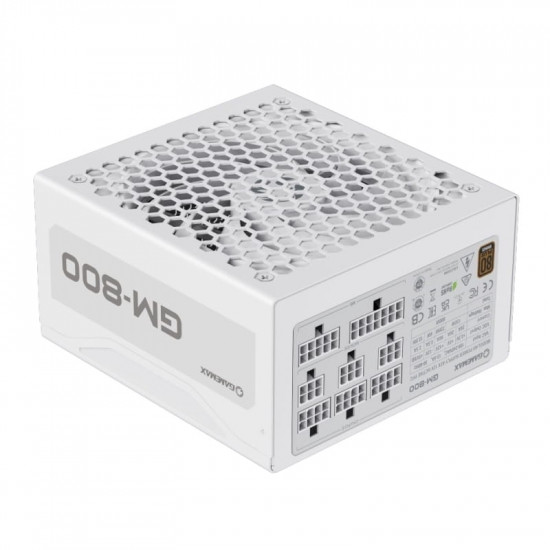 Блок живлення GameMax GM-800 Modular 800W White