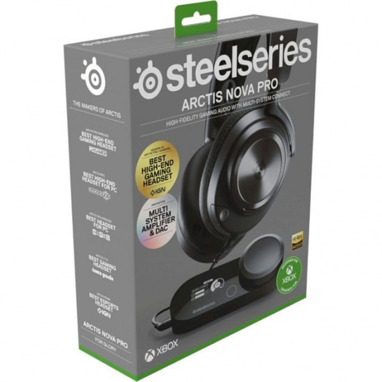 Гарнітура SteelSeries Arctis Nova Pro X Black (61528)