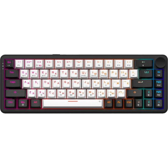 Клавіатура бездротова GamePro Asgard Valhalla MK210B Pro Black