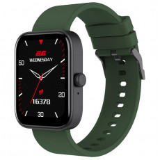 Смарт-годинник 2E Alpha SQ Music Edition 46 mm Black/Green (2E-CWW40BKGN)