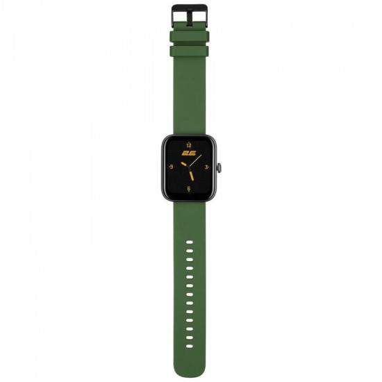 Смарт-годинник 2E Alpha SQ Music Edition 46 mm Black/Green (2E-CWW40BKGN)