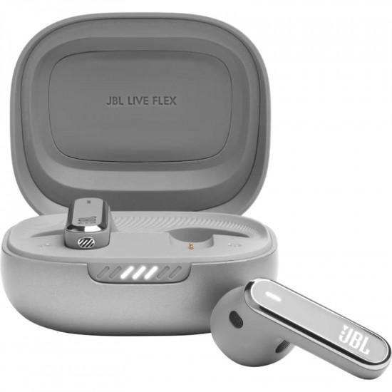 Bluetooth-гарнітура JBL Live Flex Silver (JBLLIVEFLEXSVR)