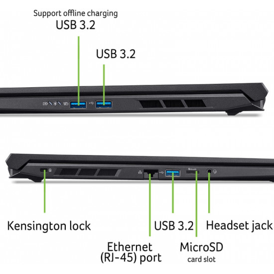 Ноутбук Acer Nitro V 16 ANV16-42 (NH.U1FEU.003) Black