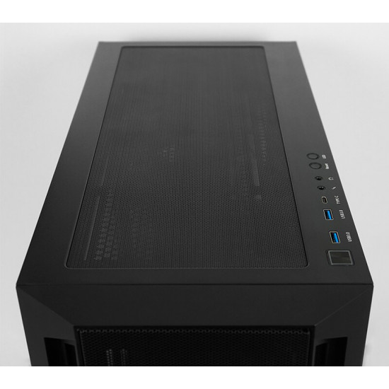 Корпус Chieftec Apex Air Black (GA-01B-M-OP) Без БЖ