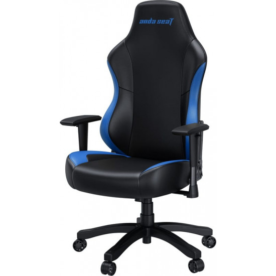 Крісло для геймерів Anda Seat Luna Size L PVC Black/Blue (AD18-48-BS-PV)