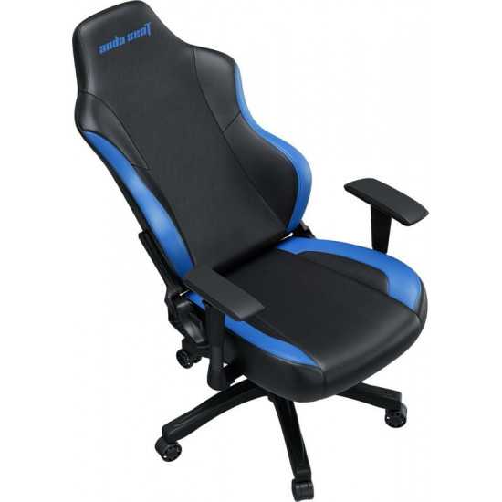 Крісло для геймерів Anda Seat Luna Size L PVC Black/Blue (AD18-48-BS-PV)