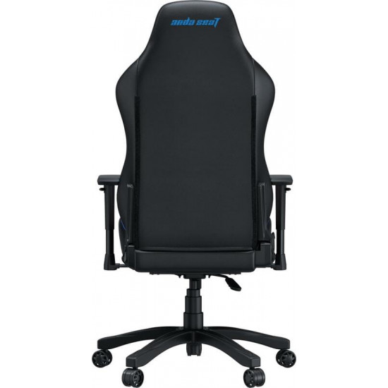 Крісло для геймерів Anda Seat Luna Size L PVC Black/Blue (AD18-48-BS-PV)