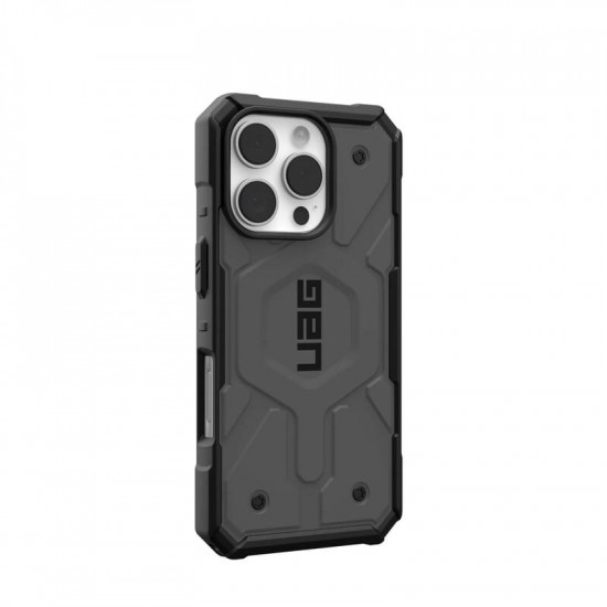 Чохол-накладка Urban Armor Gear Magsafe для Apple iPhone 16 Pro Pathfinder Silver (114468113333)