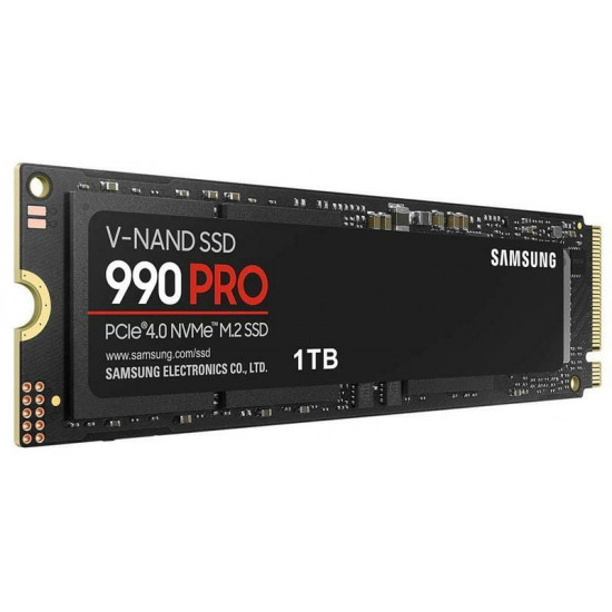 Накопичувач SSD  1ТB Samsung 990 PRO M.2 2280 PCIe 4.0 x4 NVMe V-NAND TLC (MZ-V9P1T0BW)