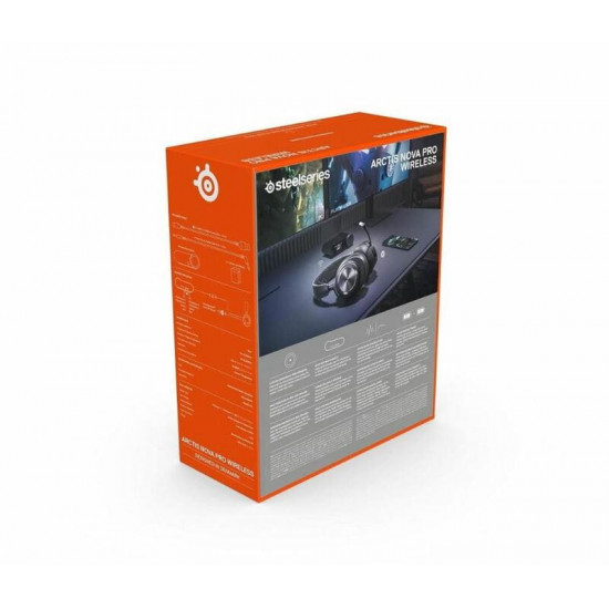 Гарнітура SteelSeries Arctis Nova Pro Wireless Black (61520)