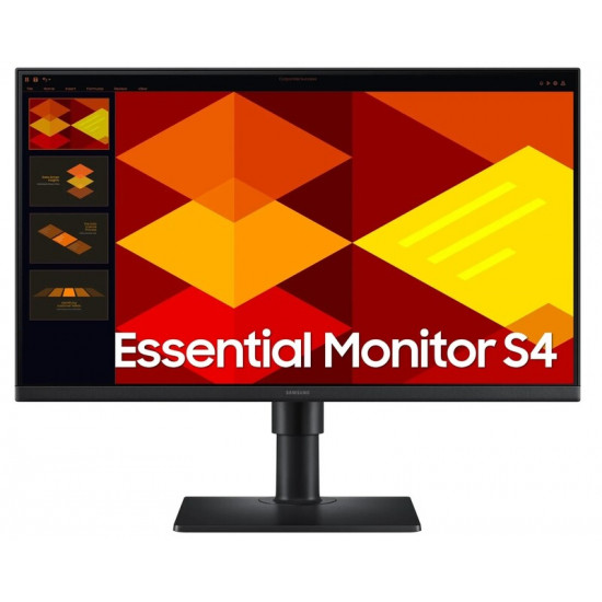 Монiтор Samsung 24" LS24D400G (LS24D400GAIXUA) IPS Black 100Hz