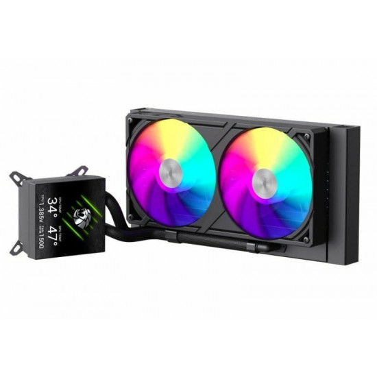 Система водяного охолодження GameMax Glacier 240 LCD Black