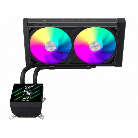 Система водяного охолодження GameMax Glacier 240 LCD Black