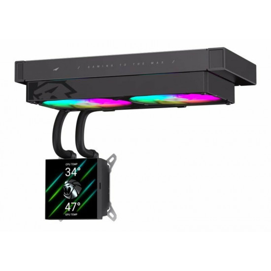 Система водяного охолодження GameMax Glacier 240 LCD Black