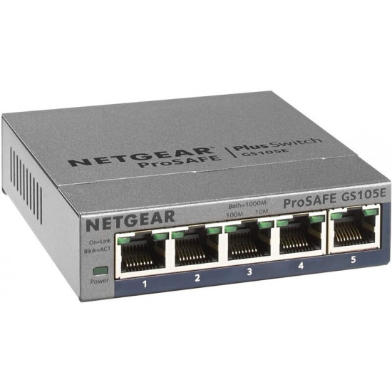 Комутатор Netgear GS105E-200PES