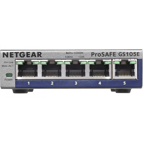 Комутатор Netgear GS105E-200PES