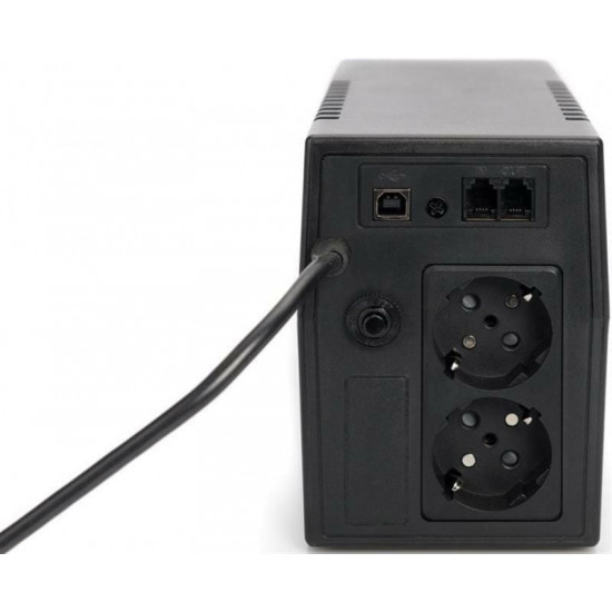 Джерело безперебійного живлення Digitus Line Interactive 600VA, 2хSchuko, LED (DN-170063)