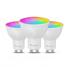 Розумна лампа Nanoleaf Essentials Smart GU10, 5 Вт, Apple HomeKit, Matter, 3 шт. (NF080B02-3GU10)