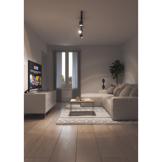 Розумна лампа Nanoleaf Essentials Smart GU10, 5 Вт, Apple HomeKit, Matter, 3 шт. (NF080B02-3GU10)