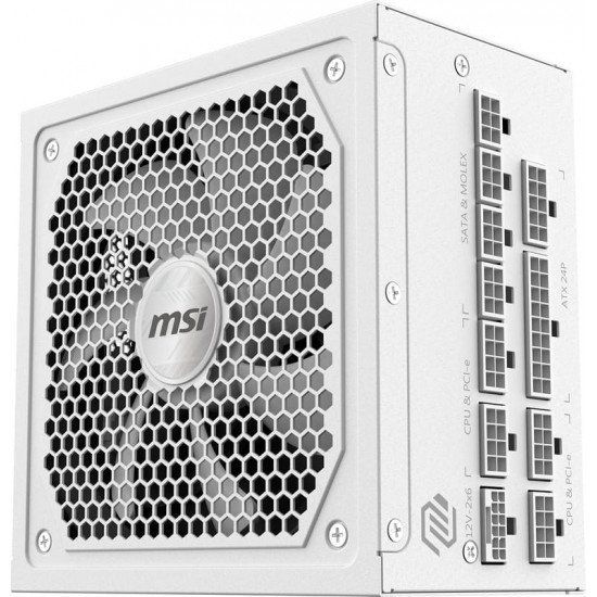 Блок живлення MSI MAG A1000GL PCIE5 White 1000W