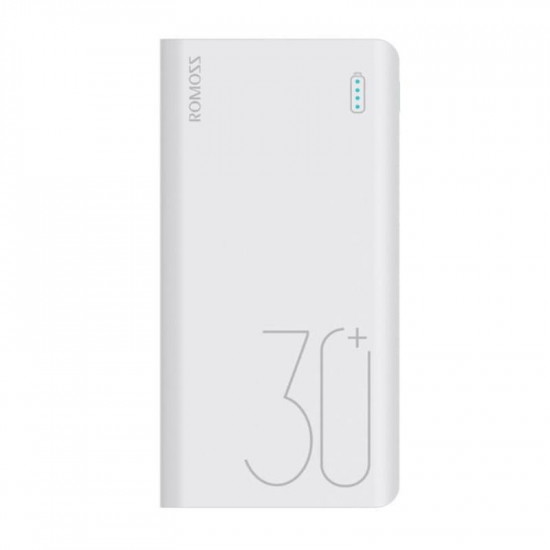 Універсальна мобільна батарея Romoss Sense8+ 30000mAh White (PHP30-401-02)