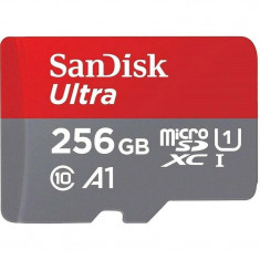 Карта пам`ятi MicroSDXC 256GB UHS-I/U1 Class 10 SanDisk Ultra A1 R160/W90MB/s (SDSQUAC-256G-GN6MN)