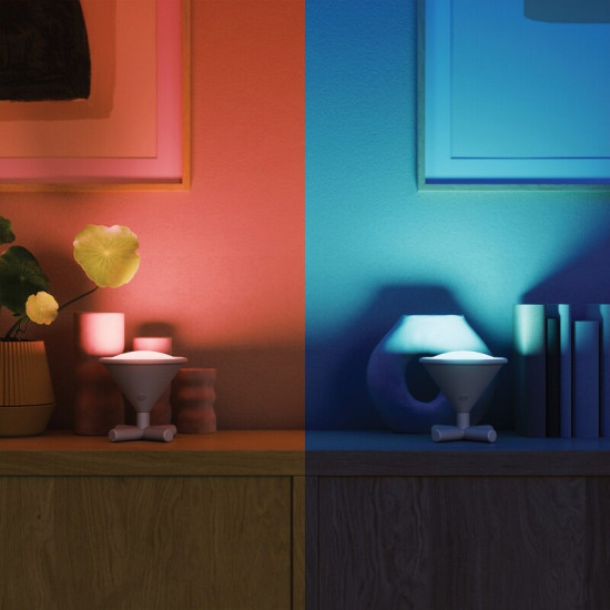 Настільна лампа Nanoleaf Umbra Cono, RGBW, Apple HomeKit, Matter Grey (SQUB01G00-1Co)