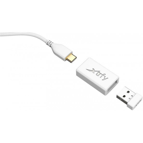 Миша бездротова Xtrfy M42 RGB Wireless White (M42W-RGB-WHITE)