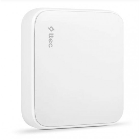 Мережевий зарядний пристрій Ttec SmartCharger Quattro GaN USB-C/USB-A 65W White (2SCG02B)