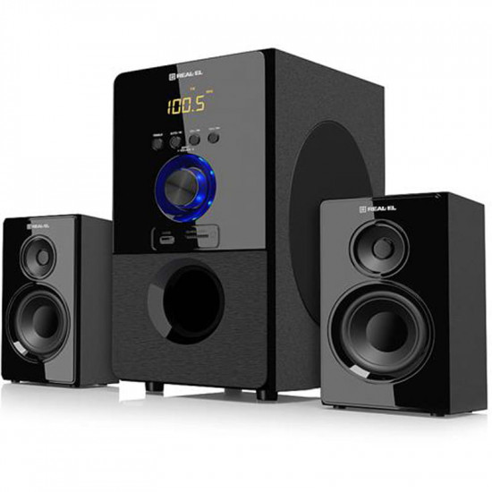 Акустична система REAL-EL M-555 Black