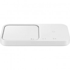 Бездротовий зарядний пристрій з блоком живлення Samsung EP-P5400 Wireless Charger Duo 15W White (EP-P5400TWEGEU)