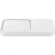 Бездротовий зарядний пристрій з блоком живлення Samsung EP-P5400 Wireless Charger Duo 15W White (EP-P5400TWEGEU)