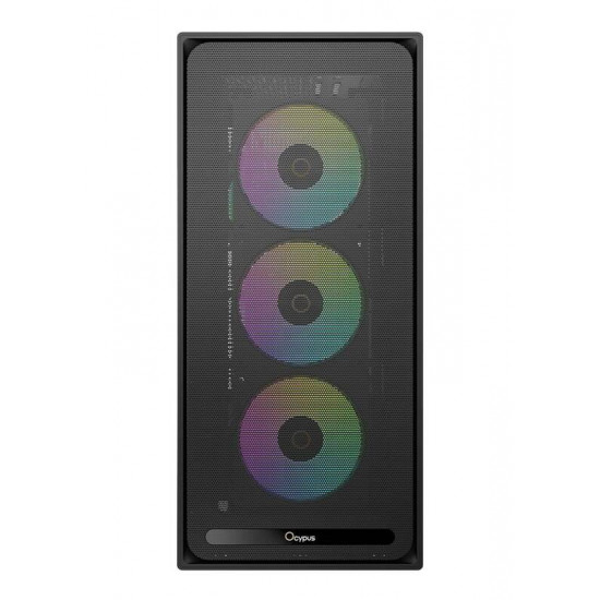Корпус Ocypus Delta C70 ARGB Black (DELTA-C70-BKG400XX-GL)