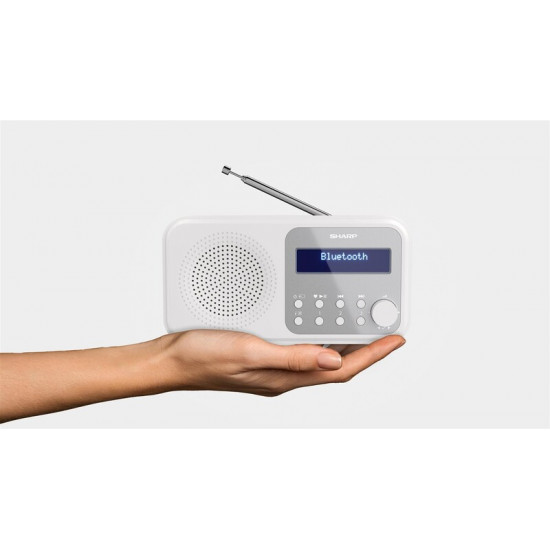 Радіоприймач Sharp DR-P420 Snowy White (DR-P420(WH))