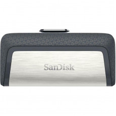 Флеш-накопичувач USB3.1 256GB Type-C SanDisk Ultra Dual Silver (SDDDC2-256G-G46)
