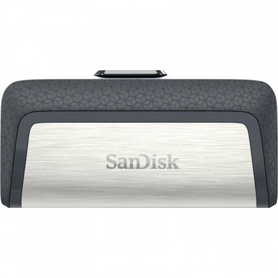 Флеш-накопичувач USB3.1 256GB Type-C SanDisk Ultra Dual Silver (SDDDC2-256G-G46)