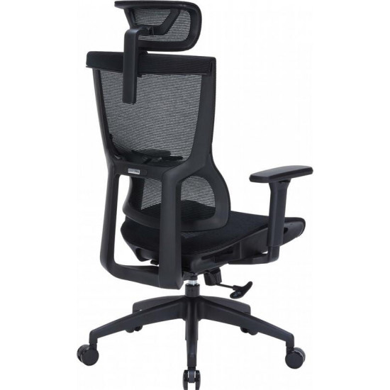 Крісло офісне Officepro Elegant OC660-B-B-B Black