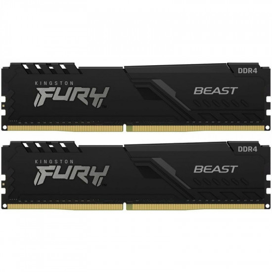 Модуль пам`ятi DDR4 2x16GB/3200 Kingston Fury Beast Black (KF432C16BB1K2/32)