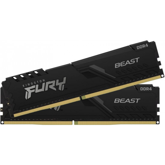 Модуль пам`ятi DDR4 2x16GB/3200 Kingston Fury Beast Black (KF432C16BB1K2/32)