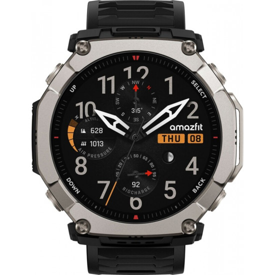 Смарт-годинник Amazfit T-Rex Ultra 2 Black Orange (W2550GL2N)