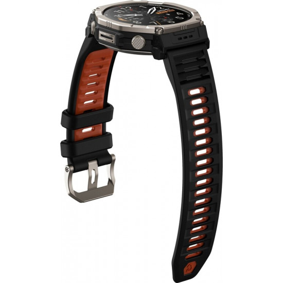 Смарт-годинник Amazfit T-Rex Ultra 2 Black Orange (W2550GL2N)