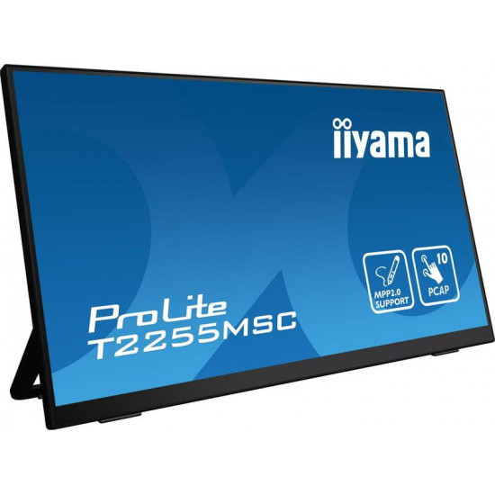 Монітор Iiyama 21.5" ProLite T2255MSC-B1 IPS Black