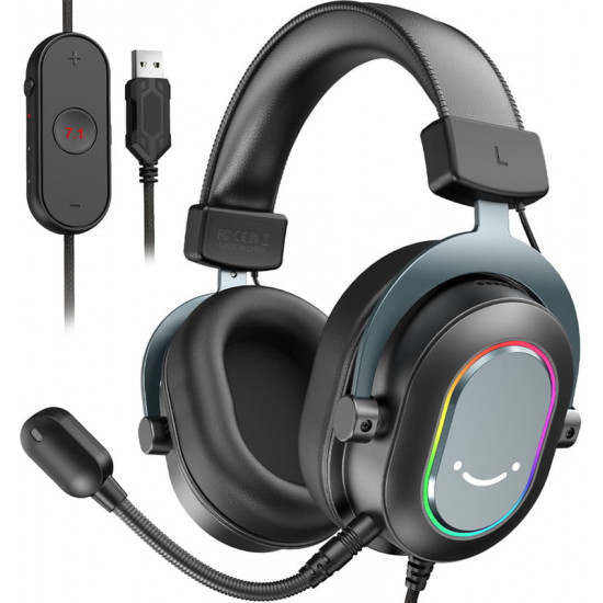 Гарнітура Fifine RGB H6 Black